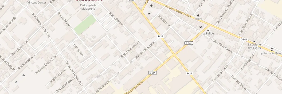 Plan du 104 Rue Lohmeyer à Cognac