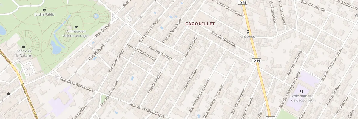 Plan du 47 Rue du Nord à Cognac