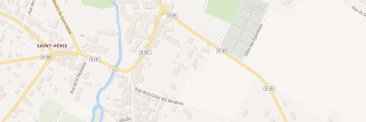 Plan du 5 All Lucien Charpentier à Matha