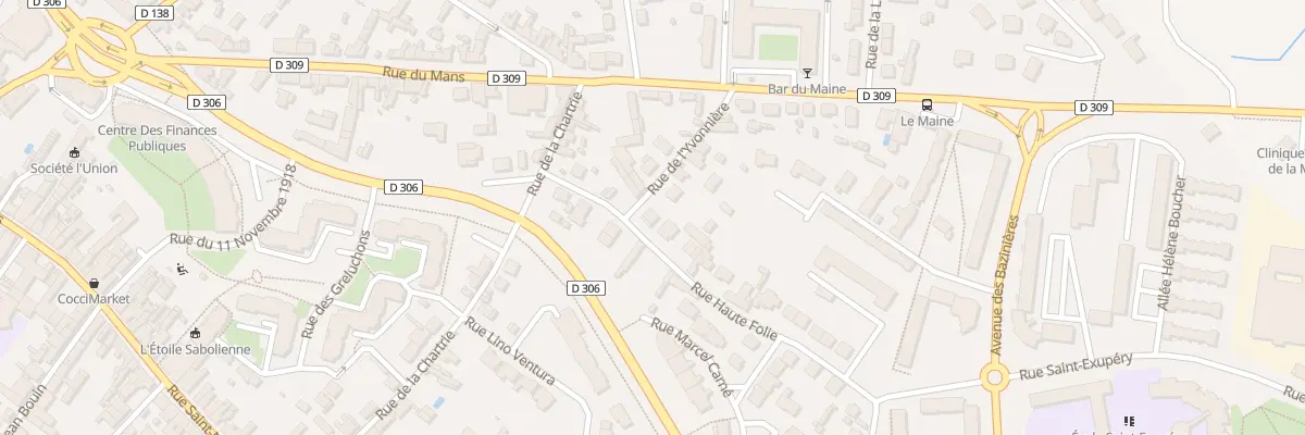 Plan du 67T Rue Haute Folie à Sablé-sur-Sarthe