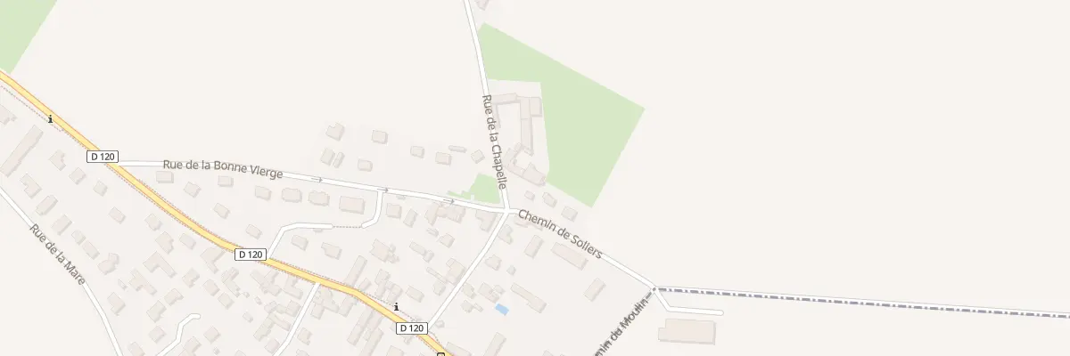 Plan du 138 Rue de la Chapelle à Ifs