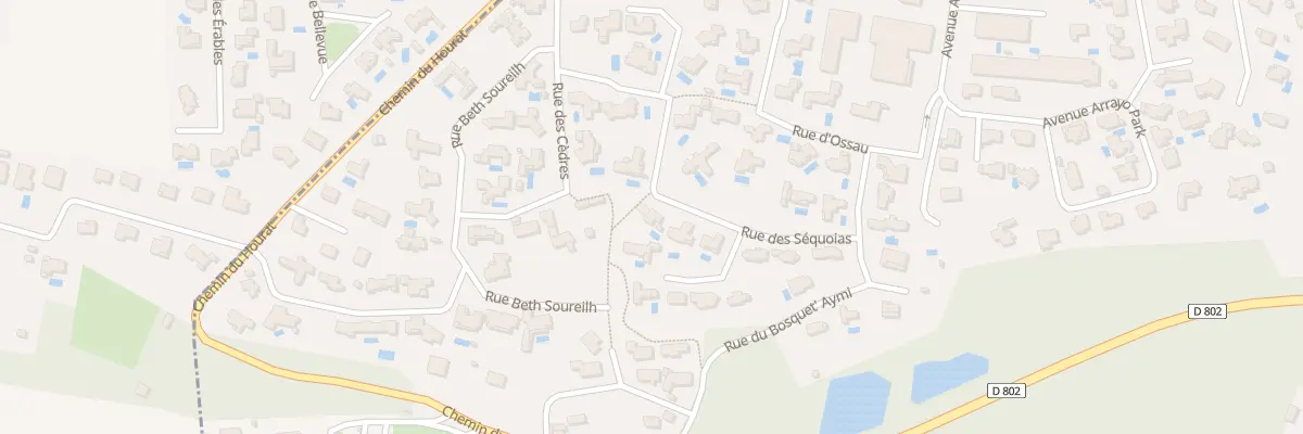 Plan du 17B Rue des Séquoïas à Idron
