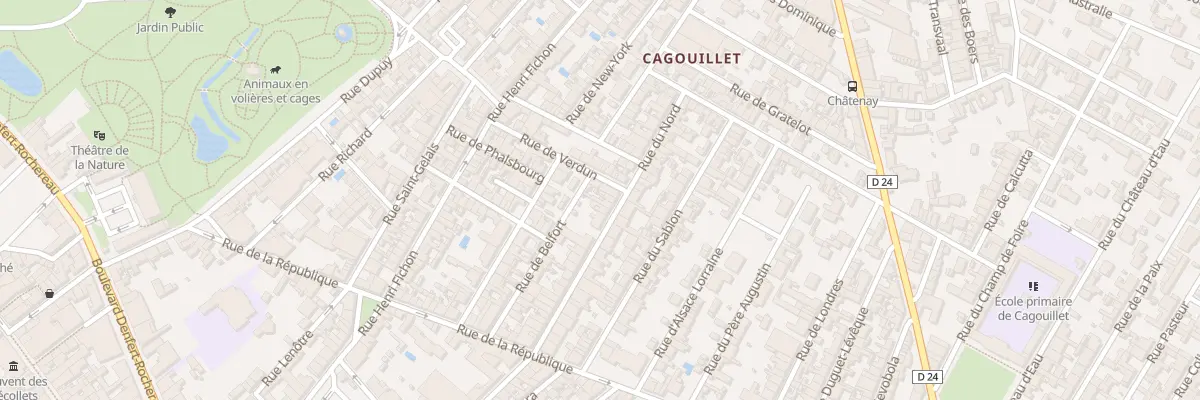 Plan du 41 Rue du Nord à Cognac