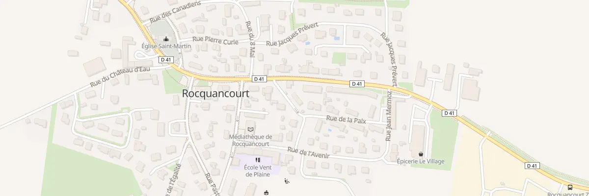 Plan du 1B Rue du Stade à Castine-en-Plaine