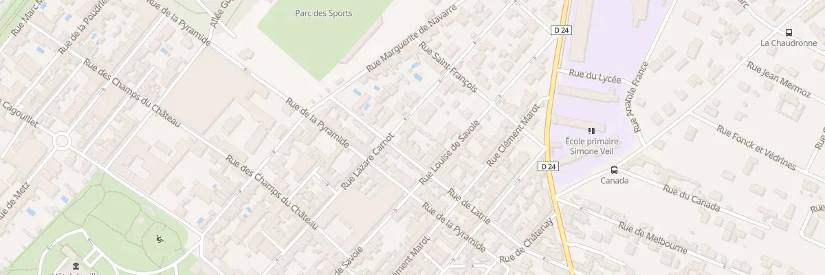 Plan du 17 Rue de l’Atrie à Cognac