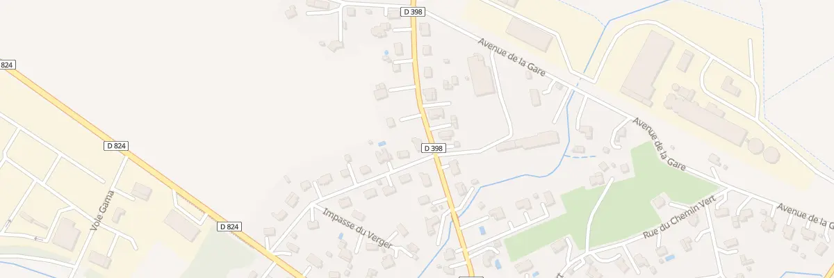 Plan du 303 Rue de Mougnette à Cazères-sur-l’Adour