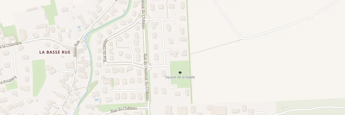 Plan du 13 Rue de la Sapée à Biéville-Beuville