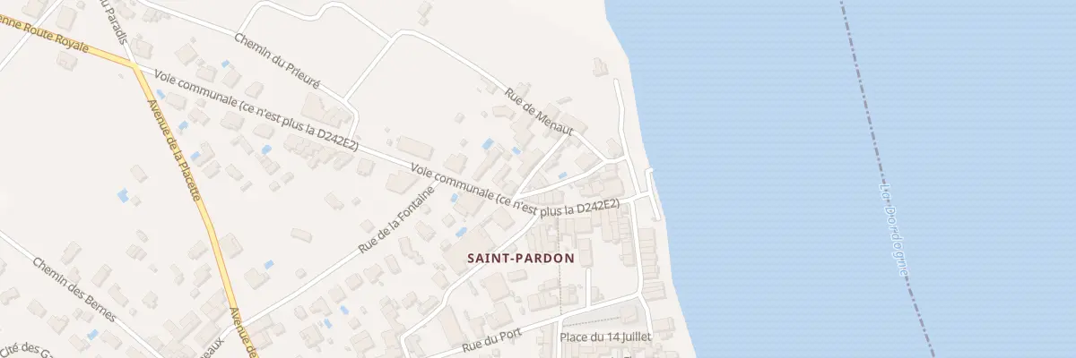 Plan du 1 Rue des Tonneliers à Vayres