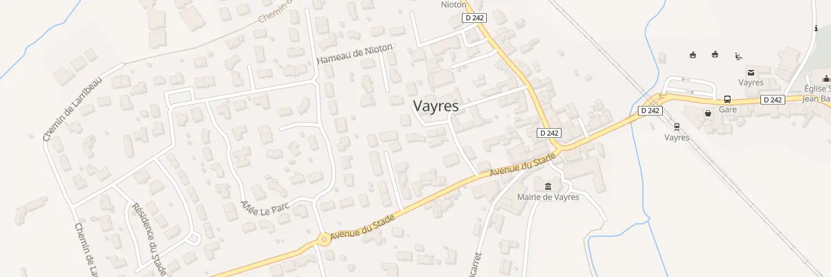 Plan du 14B Rue de Nioton à Vayres