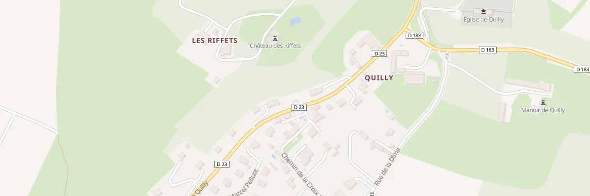 Plan du 33 Rue de Quilly à Bretteville-sur-Laize