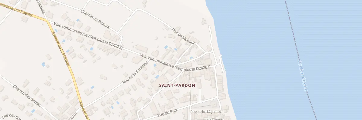 Plan du 3 Rue des Tonneliers à Vayres
