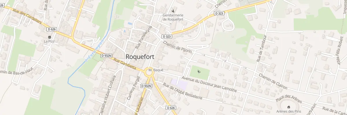 Plan du 46 Pl du Pijorin à Roquefort