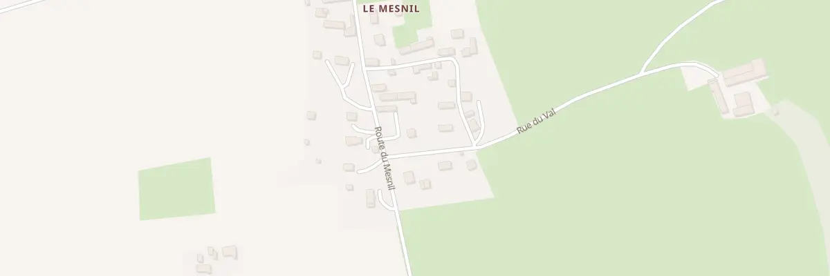 Plan du 1 Rue du Val à Cesny-les-Sources