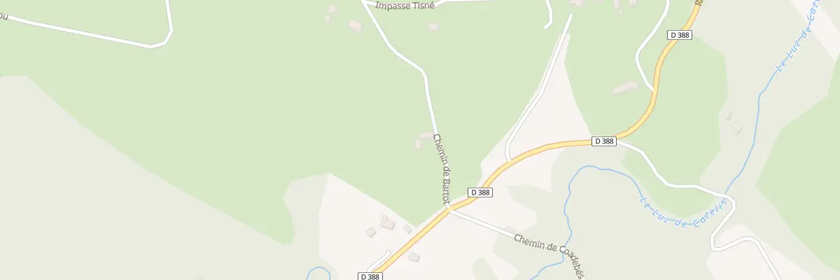 Plan du 1 Che de Bartot à Haut-de-Bosdarros