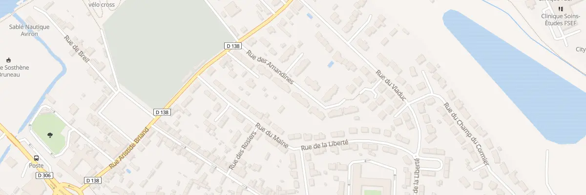 Plan du 18 Rue des Amandines à Sablé-sur-Sarthe