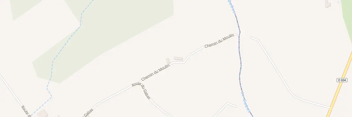 Plan du 11 Che du Moulin à Garlède-Mondebat