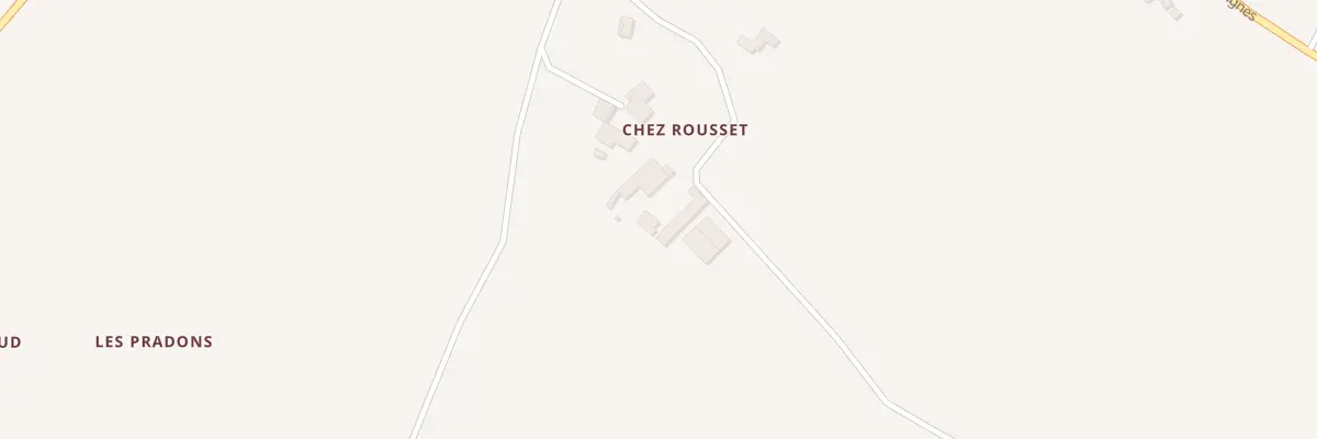 Plan du 5062 Chez Rousset à Mortiers
