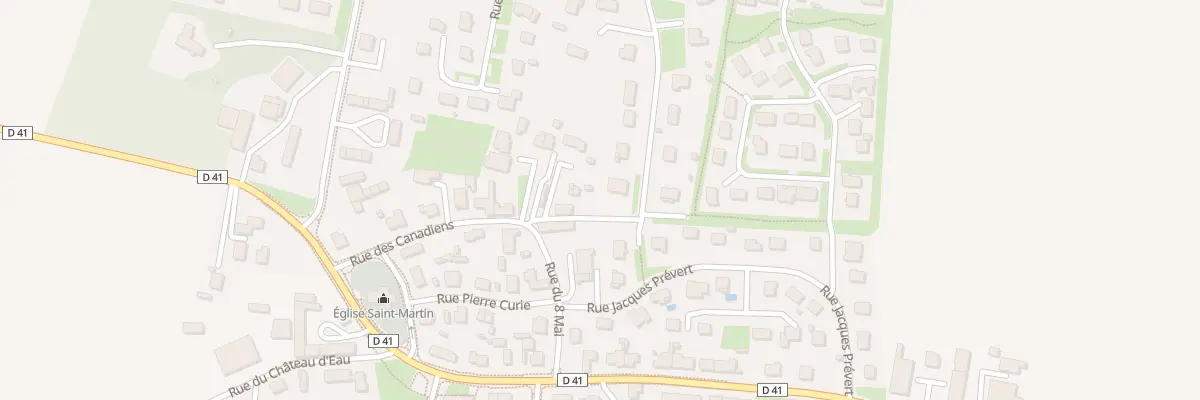 Plan du 19 Rue des Canadiens à Castine-en-Plaine