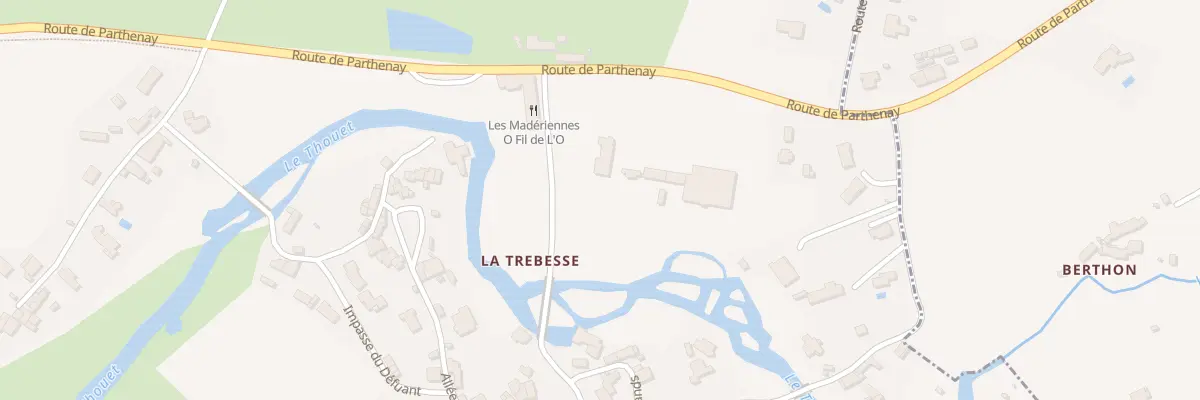 Plan du 1 Rte du Moulin de Chadeau à Azay-sur-Thouet