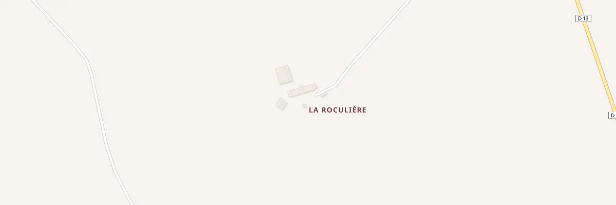 Plan du 1 La Roculière à Javron-les-Chapelles