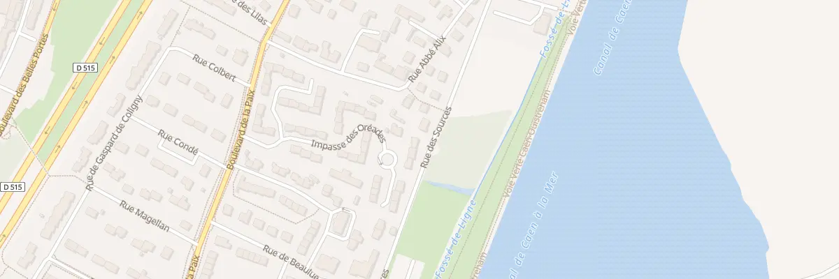 Plan du 44 Imp des Oréades à Hérouville-Saint-Clair
