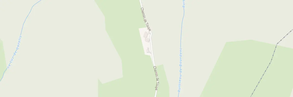 Plan du 4 Che de Touye à Haut-de-Bosdarros