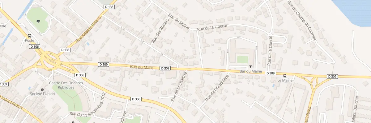 Plan du 46 Rue du Mans à Sablé-sur-Sarthe