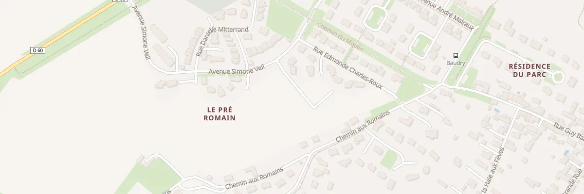 Plan du Petit Clos à Hermanville-sur-Mer