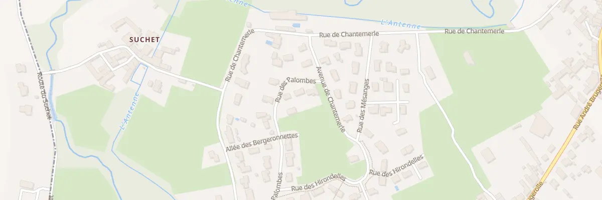 Plan du 3 Rue des Palombes à Matha