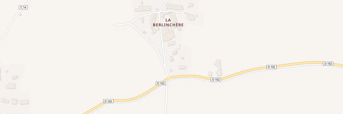 Plan du 3 Rte des Pannetries Berlincher à Secondigné-sur-Belle