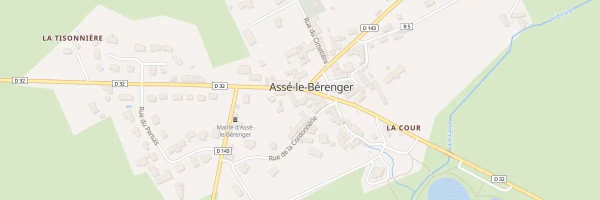 Plan du 1 Rte d’Évron à Assé-le-Bérenger
