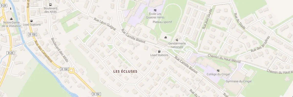 Plan du 30 Rue Camille Blaisot à Bretteville-sur-Laize