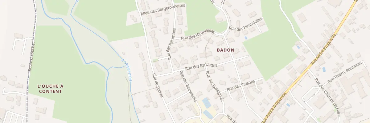 Plan du 5 Rue des Fauvettes à Matha
