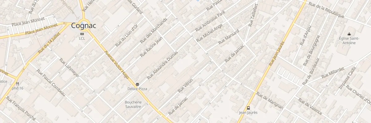 Plan du 60C Rue de Marignan à Cognac