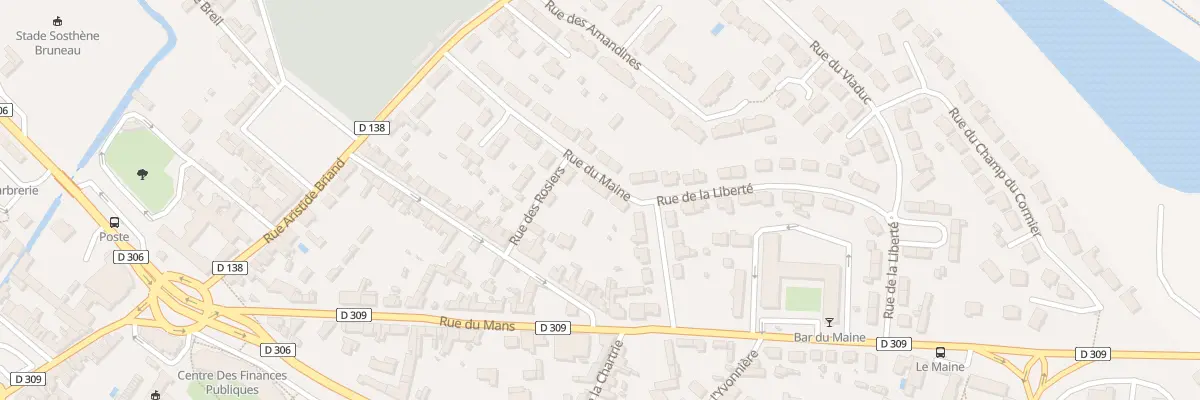 Plan du 32 Rue du Maine à Sablé-sur-Sarthe