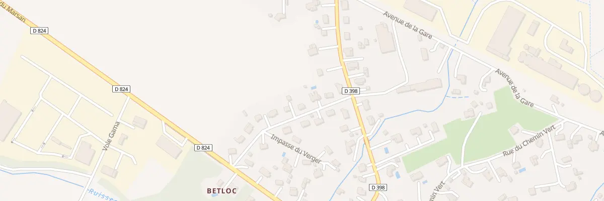 Plan du 143 Rue de la Marche Cazérienne à Cazères-sur-l’Adour