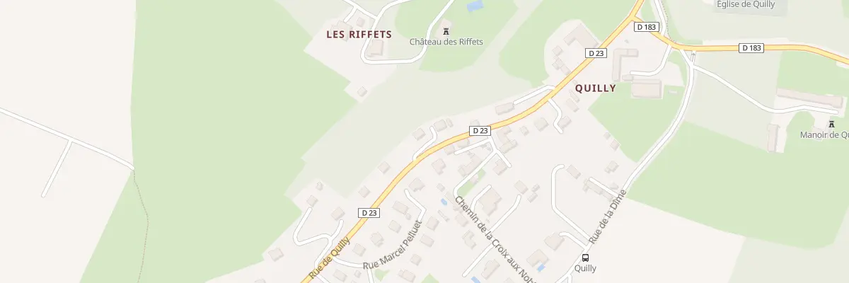 Plan du 29 Rue de Quilly à Bretteville-sur-Laize