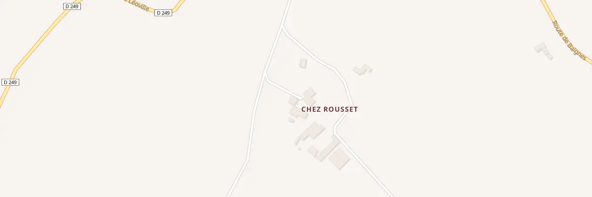 Plan du 5061 Chez Rousset à Saint-Germain-de-Vibrac