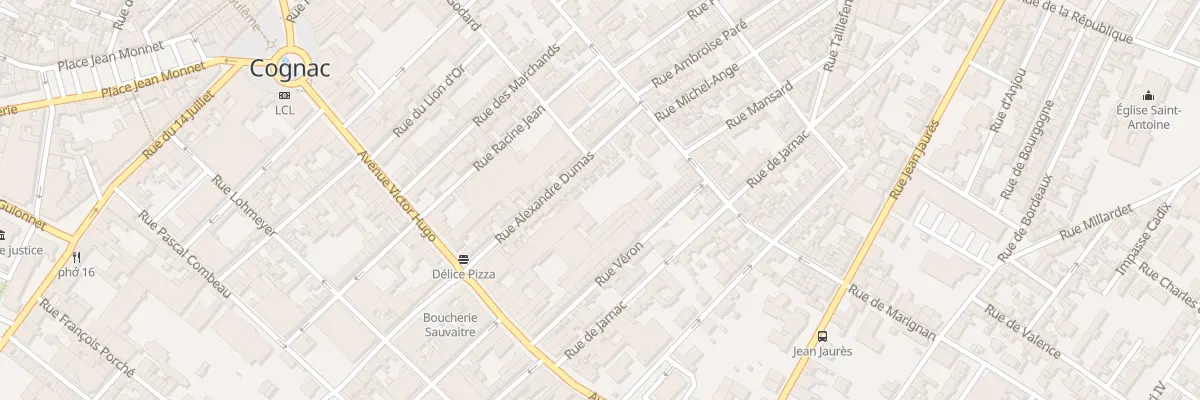 Plan du 60E Rue de Marignan à Cognac