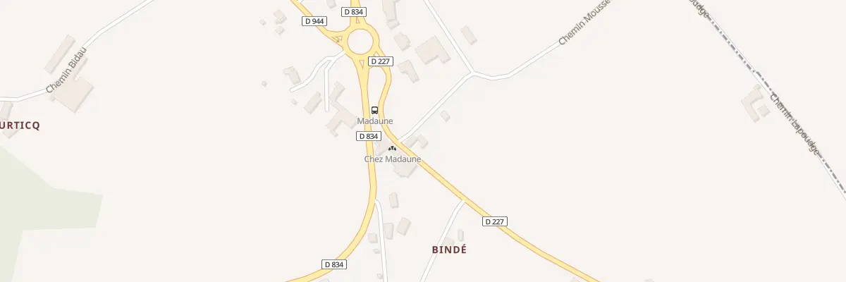 Plan du 1 Che Mousseigne à Auriac