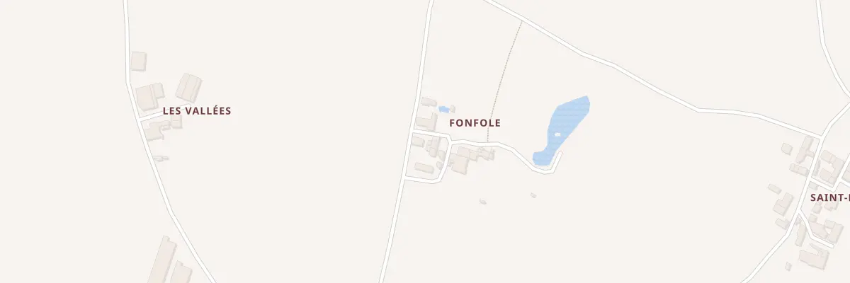 Plan du 5086 Fonfolet à La Chapelle-Bâton