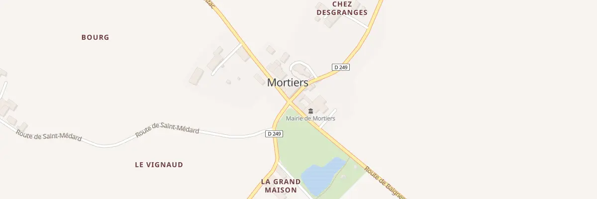 Plan du 5094 Bourg Est à Mortiers