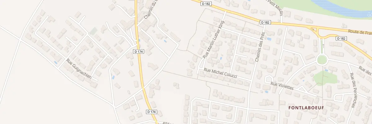 Plan du 3 Rue Martin Luther King à La Crèche
