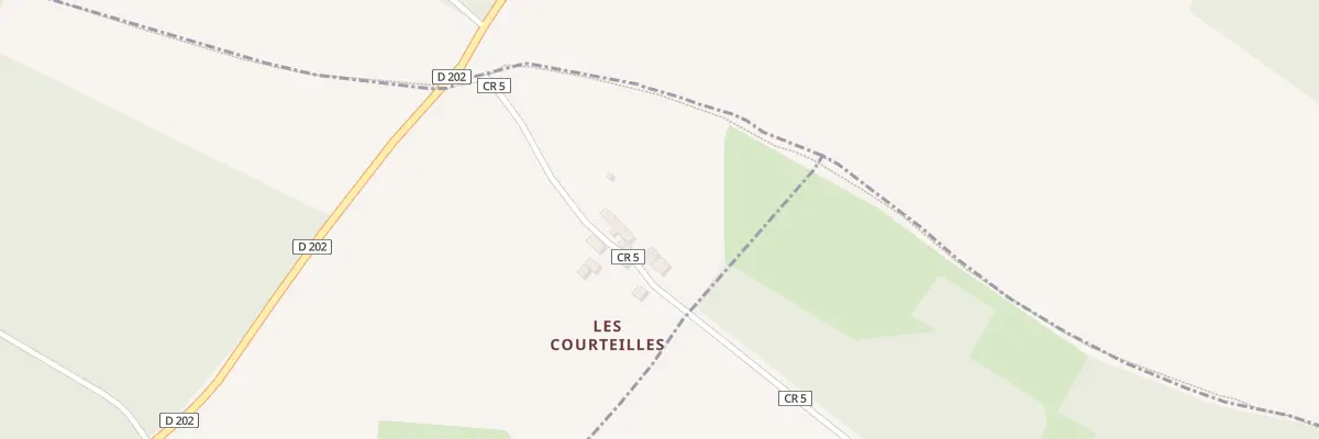 Plan du 35 Les Courteilles à Saint-Ouen-le-Brisoult