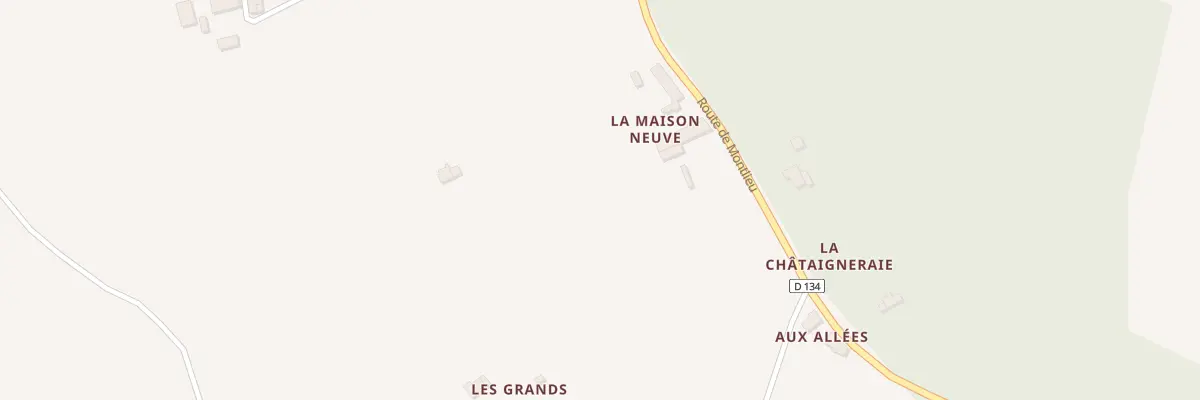 Plan du 10 Rte de Montlieu à Sousmoulins