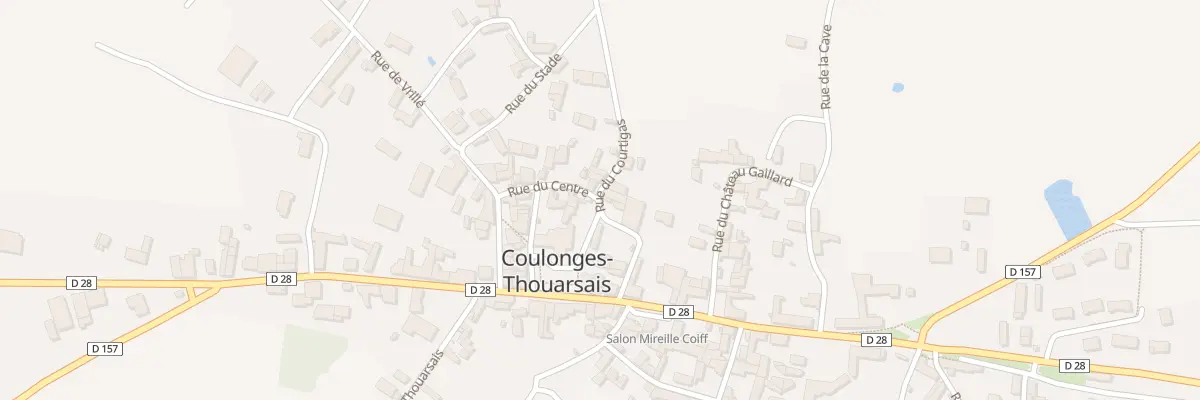 Plan du 3 Rue du Courtigas à Coulonges-Thouarsais