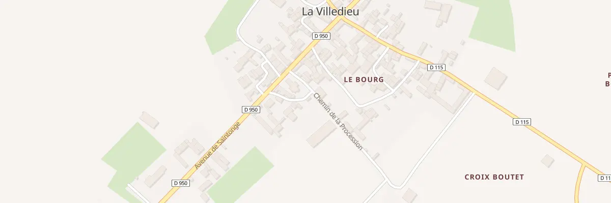 Plan du 16 Rue de la Sacristie à La Villedieu