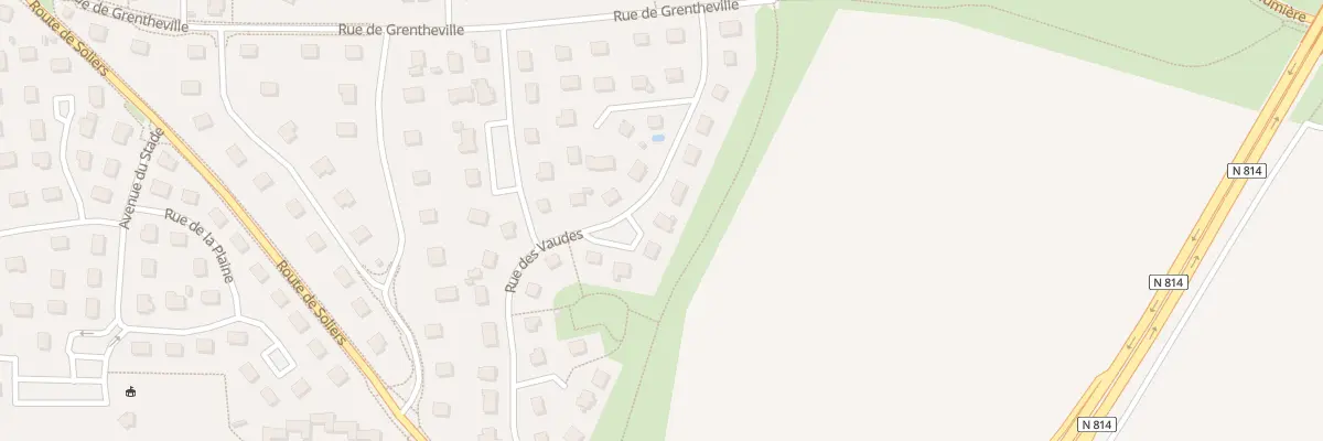 Plan du 30 Rue des Vaudes à Cormelles-le-Royal