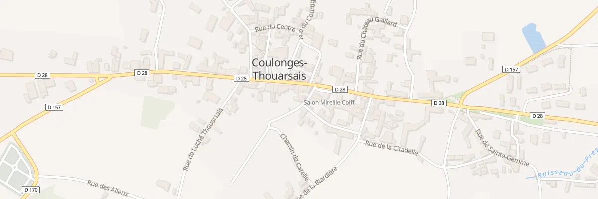 Plan du 17 Rue Principale à Coulonges-Thouarsais