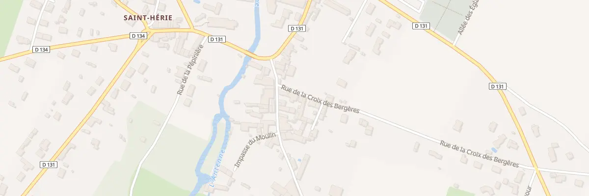 Plan du 3B Rue du Moulin à Matha
